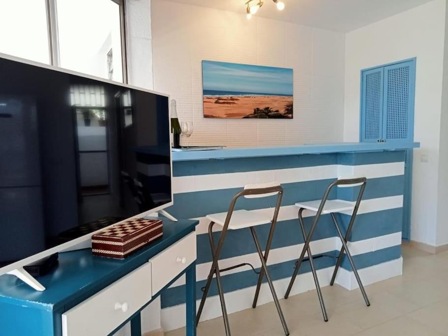 Apartment With Large Terrace, 10 Meters From Playa De Las Burras San Bartolomé Exterior foto